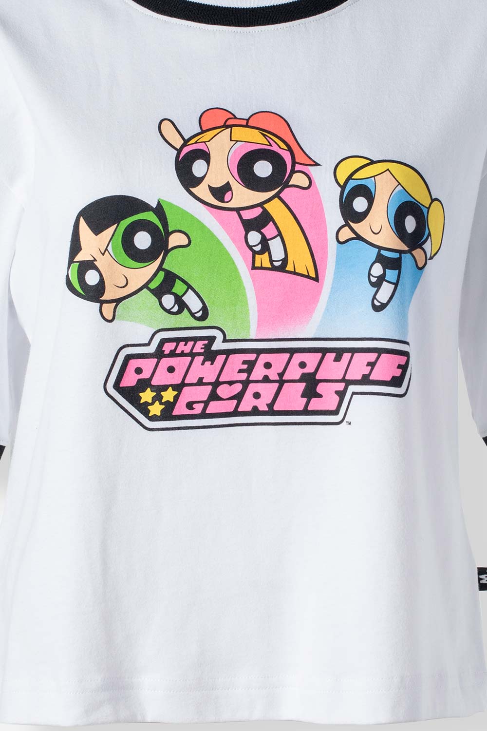 CAMISETA DE LAS CHICAS SUPERPODEROSAS BOXY FIT PARA MUJER