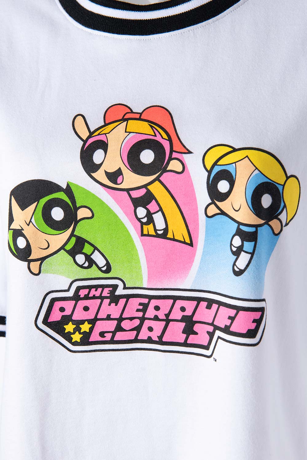 CAMISETA DE LAS CHICAS SUPERPODEROSAS BOXY FIT PARA MUJER