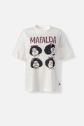 CAMISETA DE MAFALDA REGULAR FIT PARA MUJER