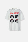 CAMISETA DE MAFALDA REGULAR FIT PARA MUJER