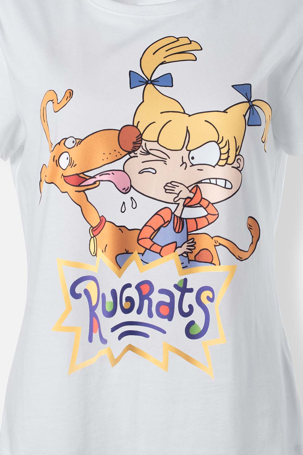PIJAMA DE RUGRATS DE PANTALÓN LARGO MULTICOLOR PARA MUJER