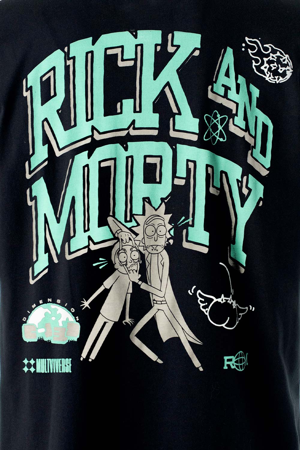 CAMISETA DE RICK AND MORTY REGULAR FIT PARA HOMBRE