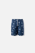 PANTALONETA DE BAÑO DE LOS SIMPSON CON CORDÓN AZUL PARA HOMBRE