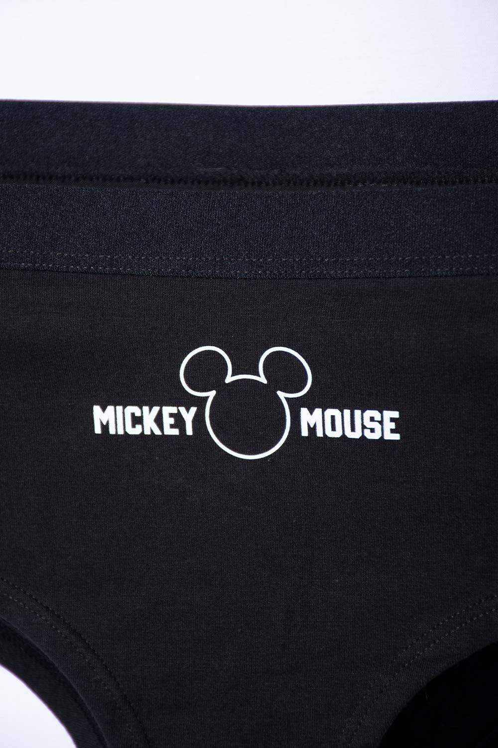 PACK X2 PANTIES DE MICKEY MOUSE NEGRO Y BLANCO PARA MUJER