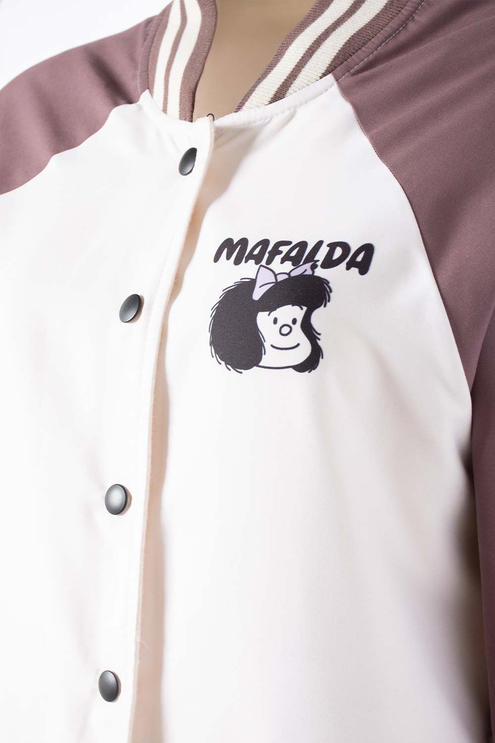 CHAQUETA DE MAFALDA ABIERTA CON BOTONES PARA MUJER