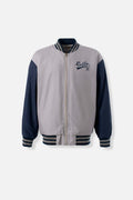 CHAQUETA DE ONE PIECE IMPERMEABLE BLANCA Y TAUPE PARA HOMBRE