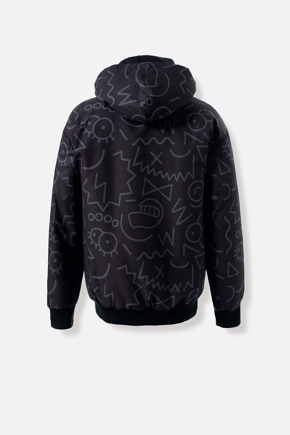 CHAQUETA DE LOS SIMPSON REGULAR FIT NEGRA PARA HOMBRE