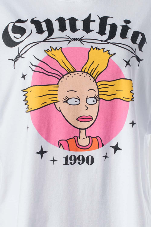 CAMISETA DE CYNTHIA OVERSIZED FIT PARA MUJER