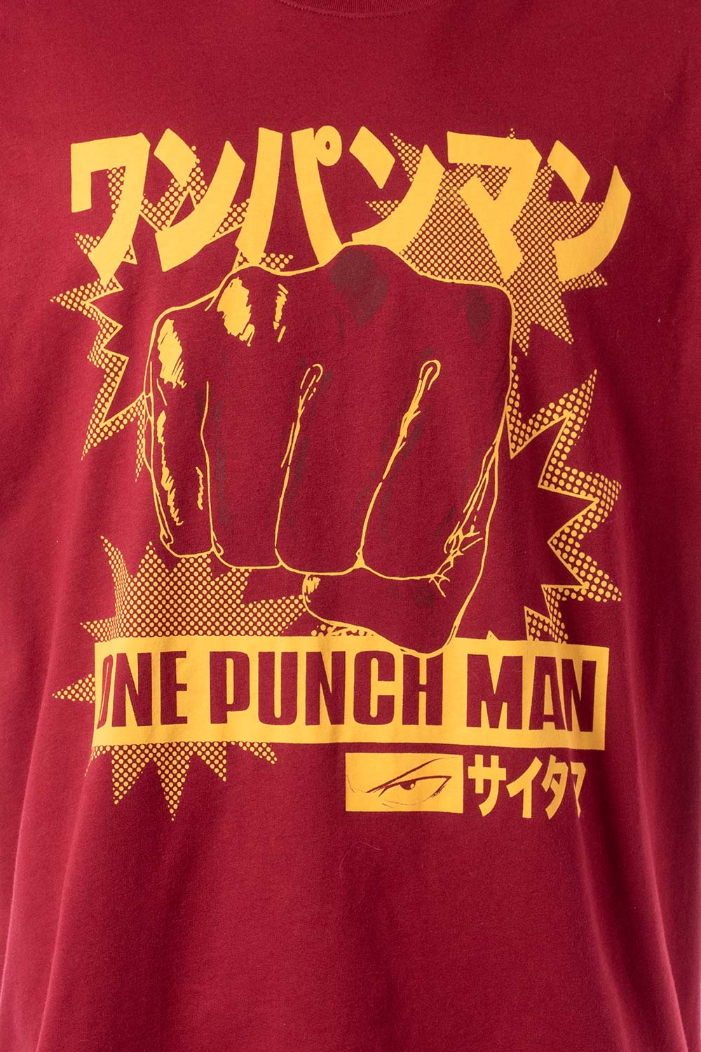 CAMISETA DE ONE PUNCH MAN RELAX FIT PARA HOMBRE