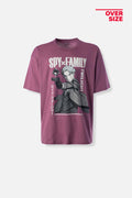 CAMISETA DE SPY X FAMILY OVERSIZED FIT PARA HOMBRE