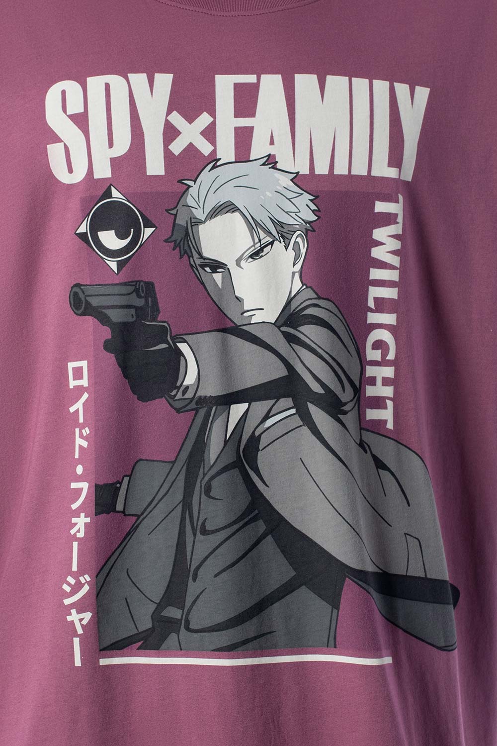 CAMISETA DE SPY X FAMILY OVERSIZED FIT PARA HOMBRE