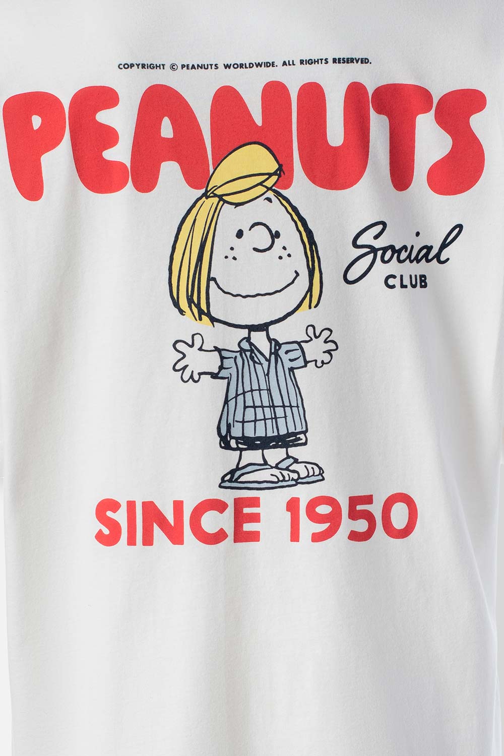 CAMISETA DE SNOOPY REGULAR FIT PARA MUJER