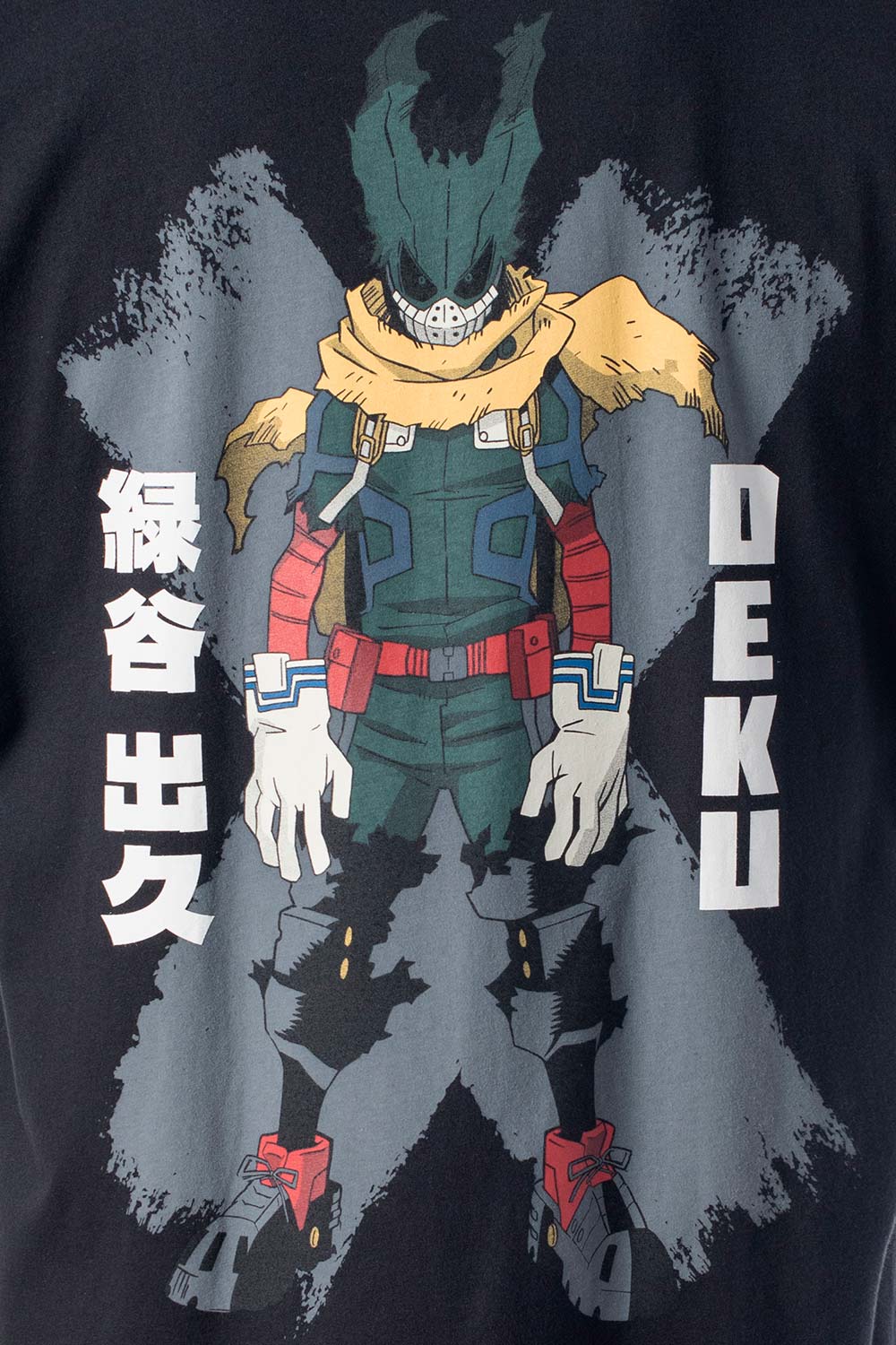 CAMISETA DE MY HERO ACADEMIA OVERSIZED FIT PARA HOMBRE