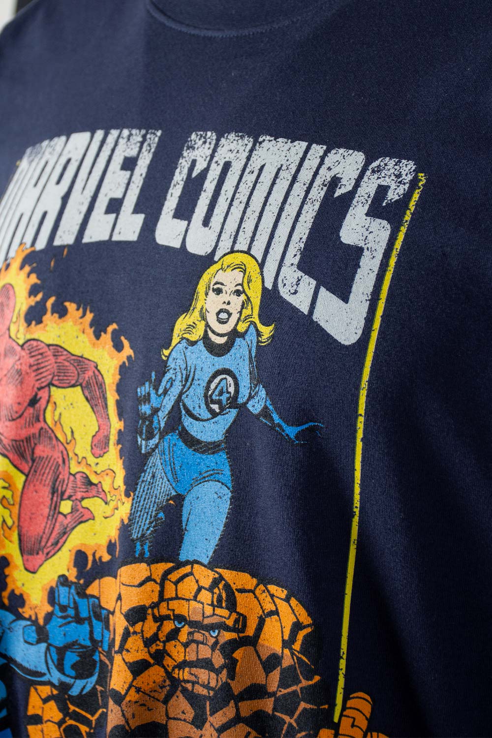 CAMISETA DE MARVEL OVERSIZED FIT PARA HOMBRE
