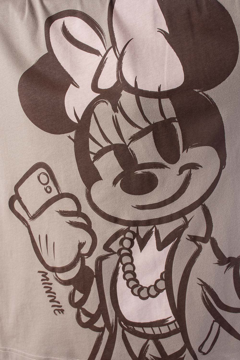 CAMISETA MICKEY MOUSE RELAX FIT PARA MUJER