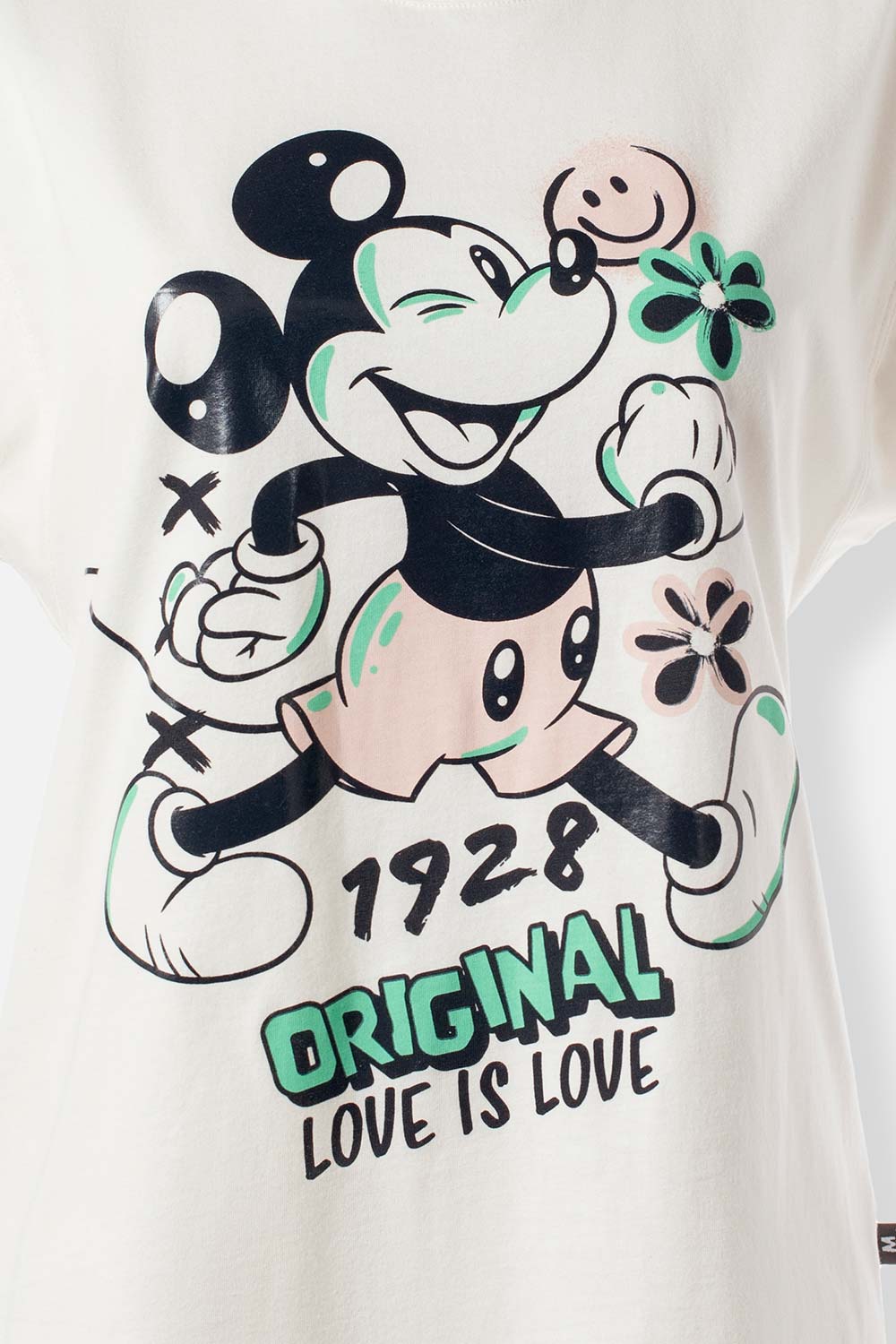 CAMISETA DE MICKEY MOUSE RELAX FIT PARA MUJER