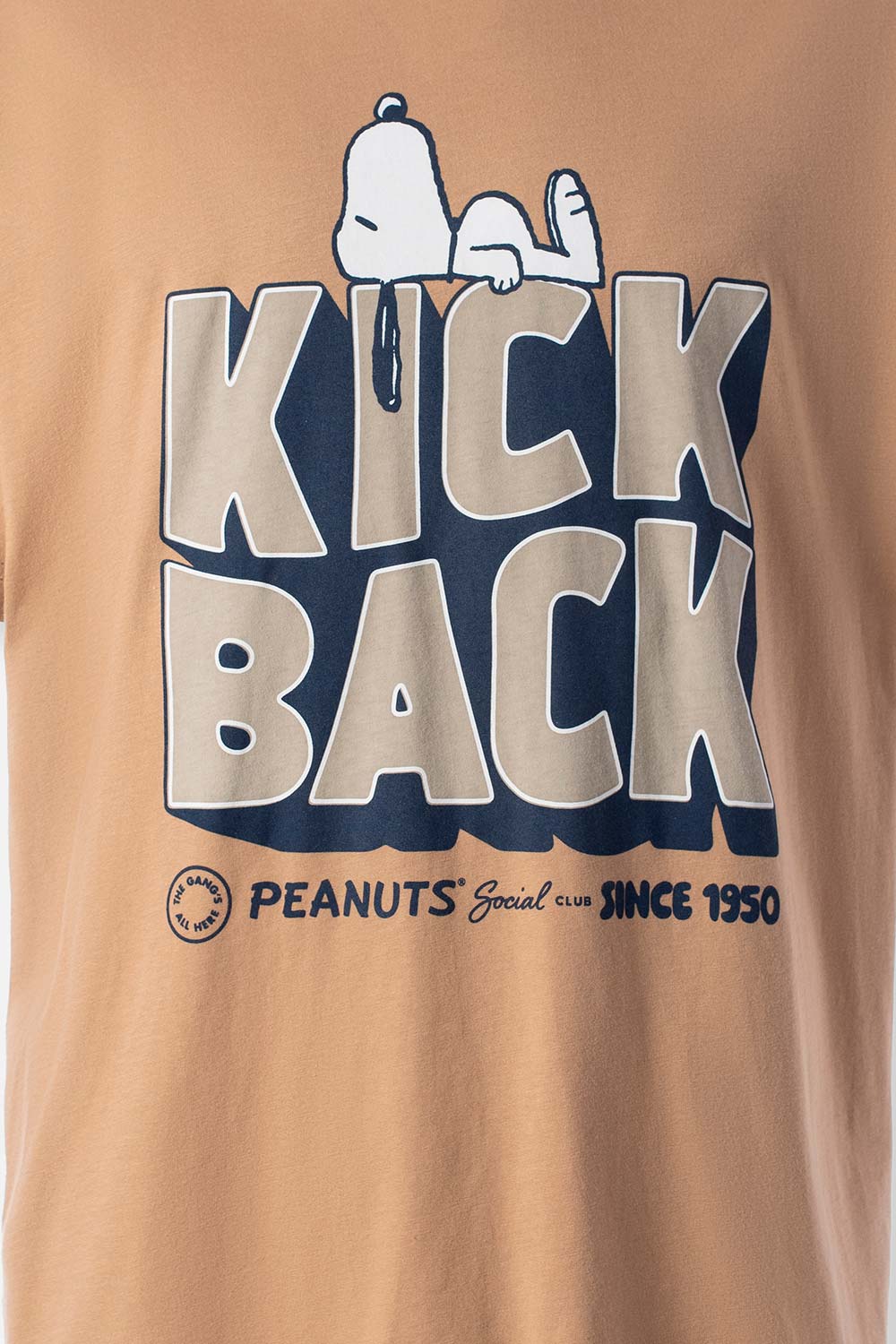 CAMISETA DE SNOOPY REGULAR FIT PARA HOMBRE