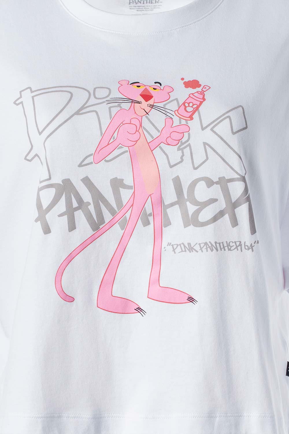 CAMISETA DE LA PANTERA ROSA BOXY FIT PARA MUJER