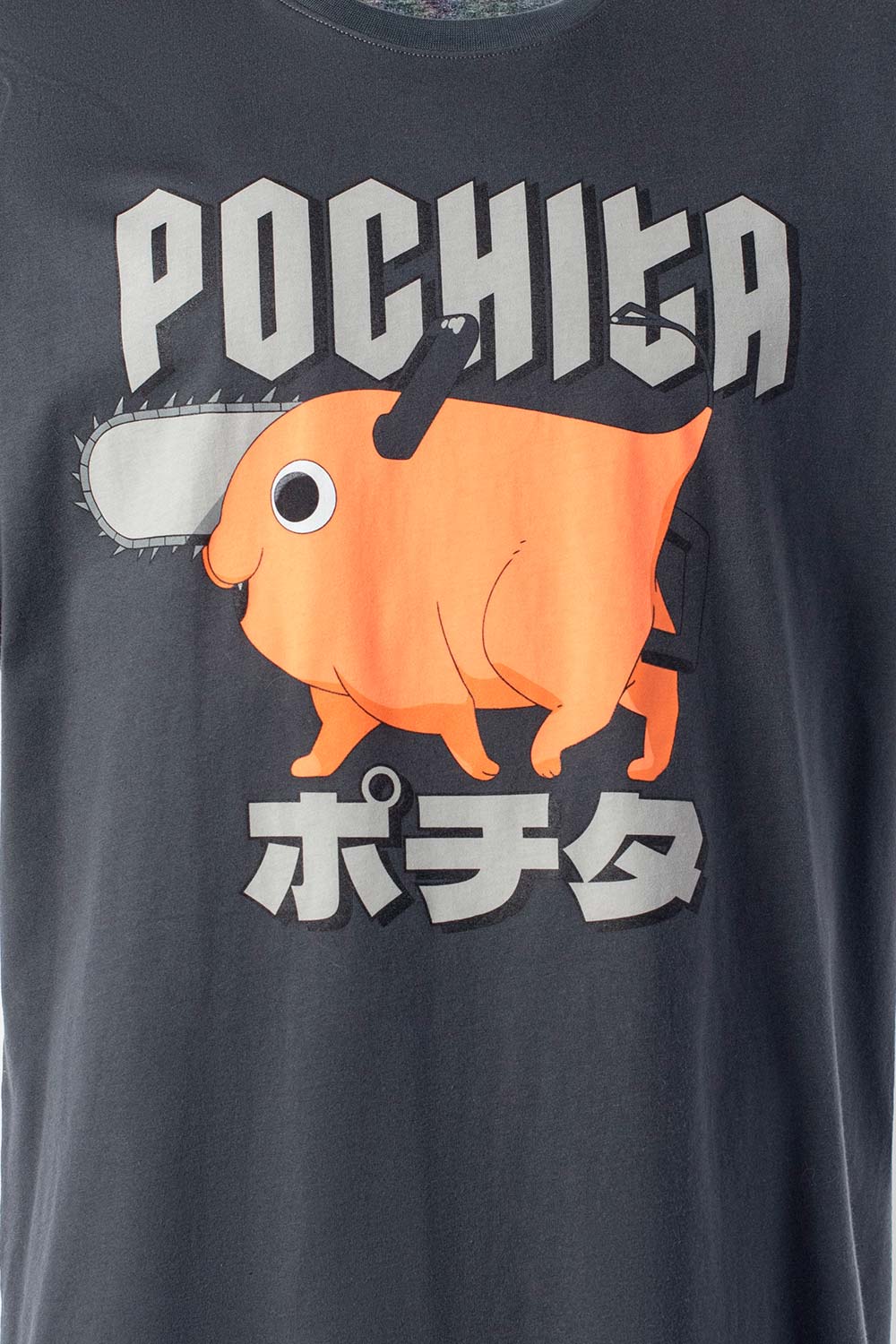 PIJAMA DE POCHITA PANTALÓN CORTO GRIS PARA HOMBRE
