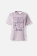 CAMISETA DE ADVENTURE TIME REGULAR FIT PARA MUJER