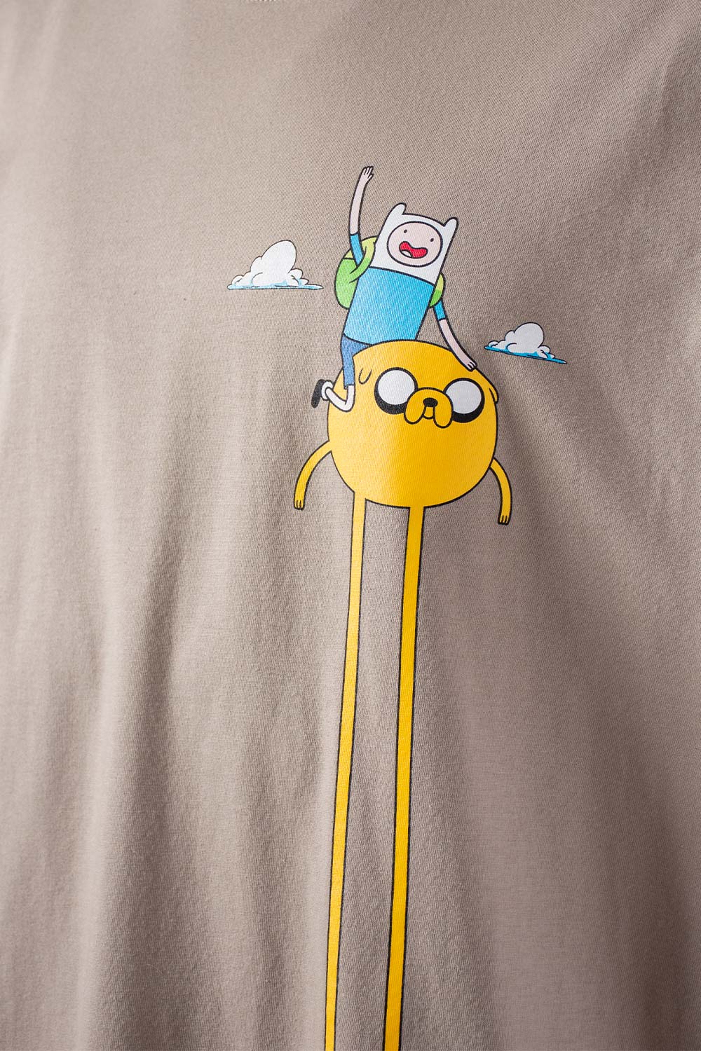 CAMISETA DE ADVENTURE TIME REGULAR FIT PARA HOMBRE