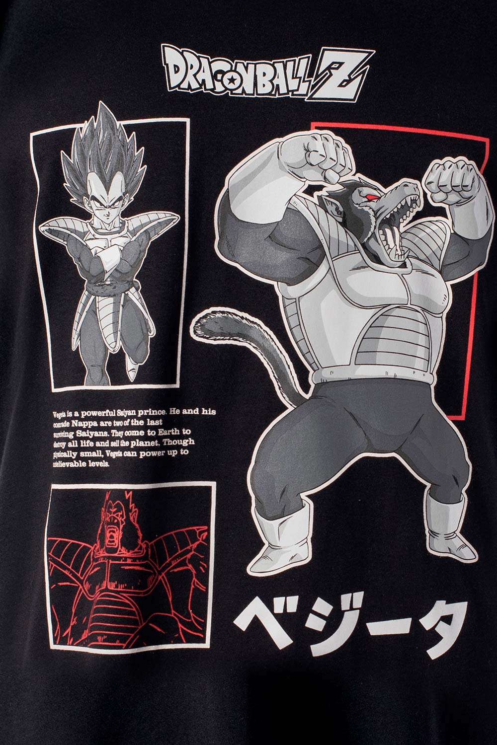 CAMISETA DE DRAGON BALL Z REGULAR FIT PARA HOMBRE