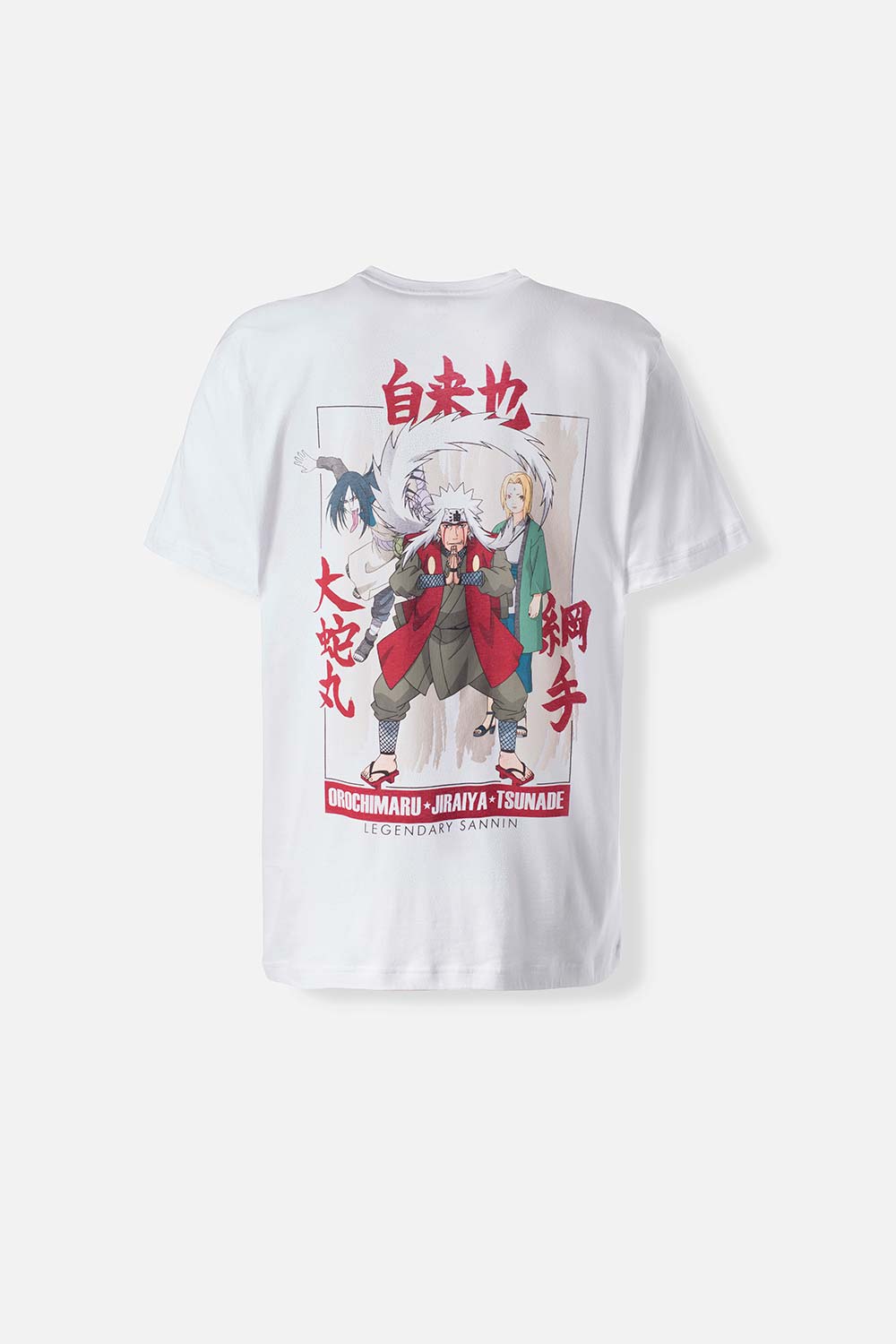 CAMISETA DE NARUTO SHIPPUDEN OVERSIZED FIT PARA HOMBRE
