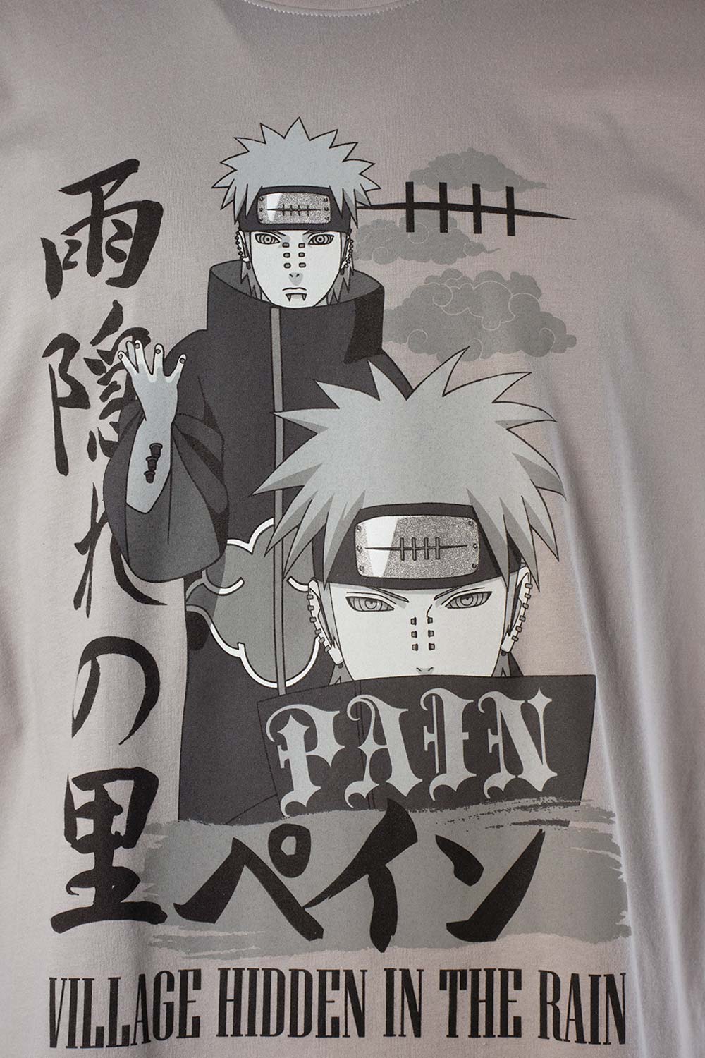 CAMISETA DE NARUTO SHIPPUDEN REGULAR FIT PARA HOMBRE