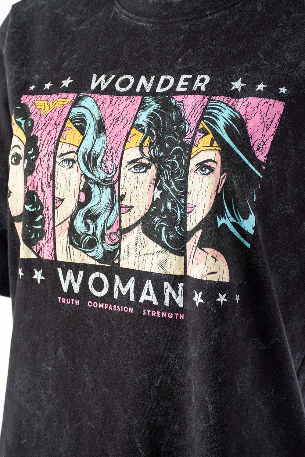 CAMISETA DE WONDER WOMAN REGULAR FIT PARA MUJER