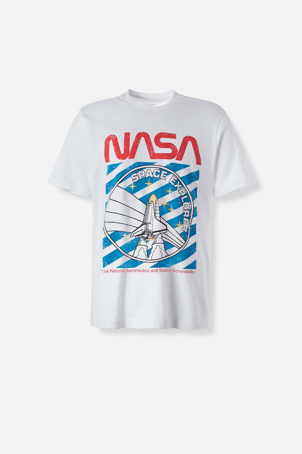 CAMISETA DE NASA REGULAR FIT PARA HOMBRE