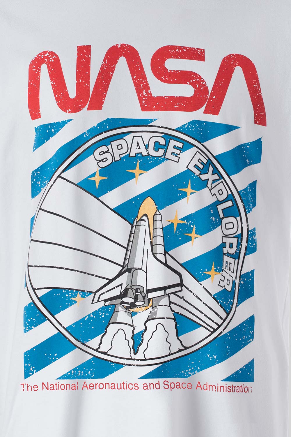 CAMISETA DE NASA REGULAR FIT PARA HOMBRE