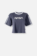 CAMISETA DE NASA BOXY FIT PARA MUJER