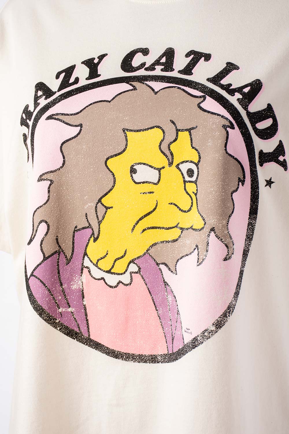 CAMISETA DE LOS SIMPSONS RELAX FIT PARA MUJER