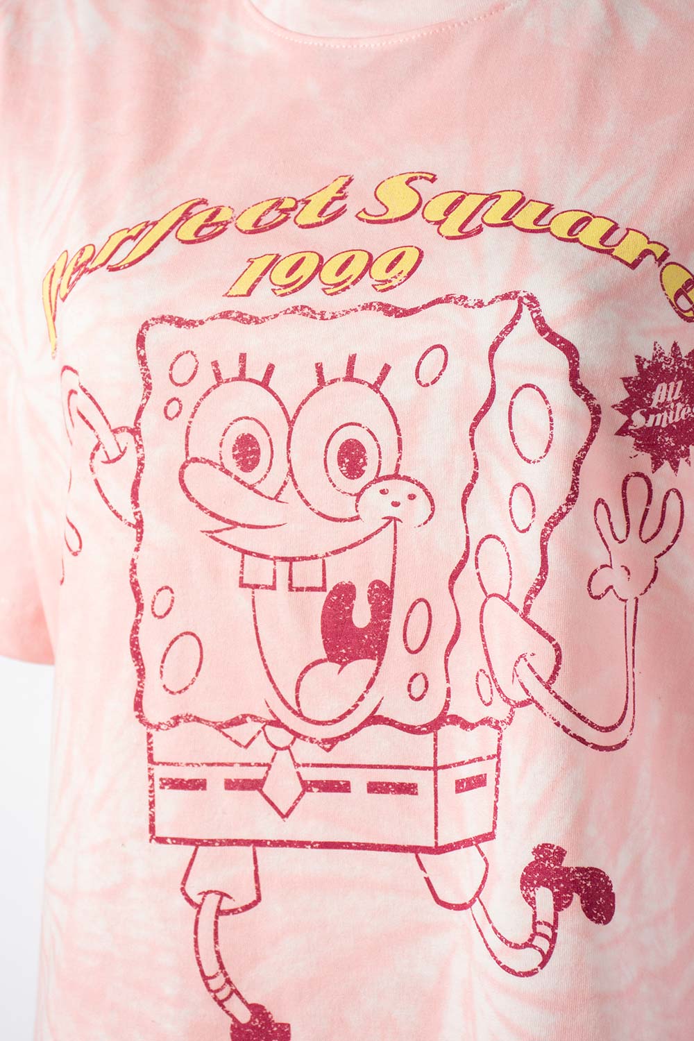 CAMISETA DE BOB ESPONJA REGULAR FIT PARA MUJER