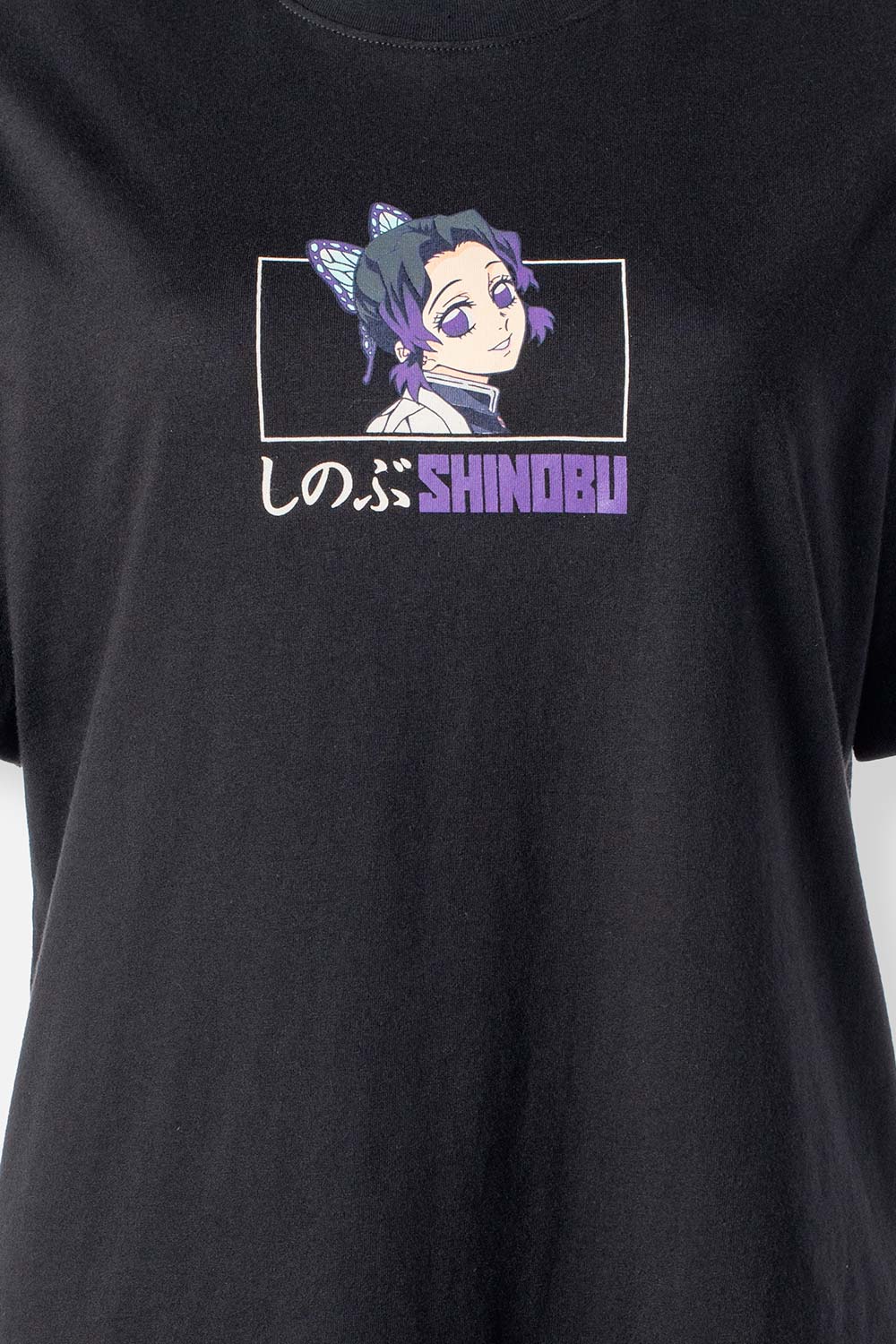 CAMISETA DE DEMON SLAYER REGULAR FIT PARA MUJER