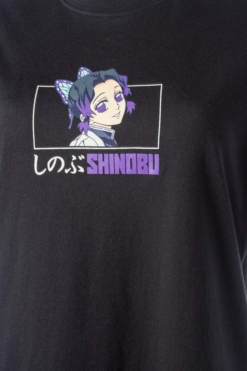 CAMISETA DE DEMON SLAYER REGULAR FIT PARA MUJER