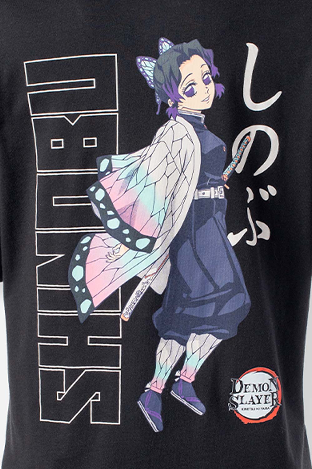 CAMISETA DE DEMON SLAYER REGULAR FIT PARA MUJER