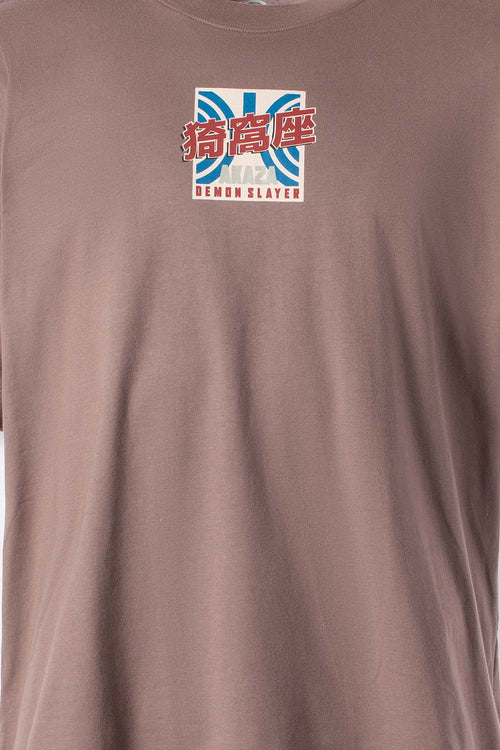 CAMISETA DE DEMON SLAYER OVERSIZED FIT PARA HOMBRE