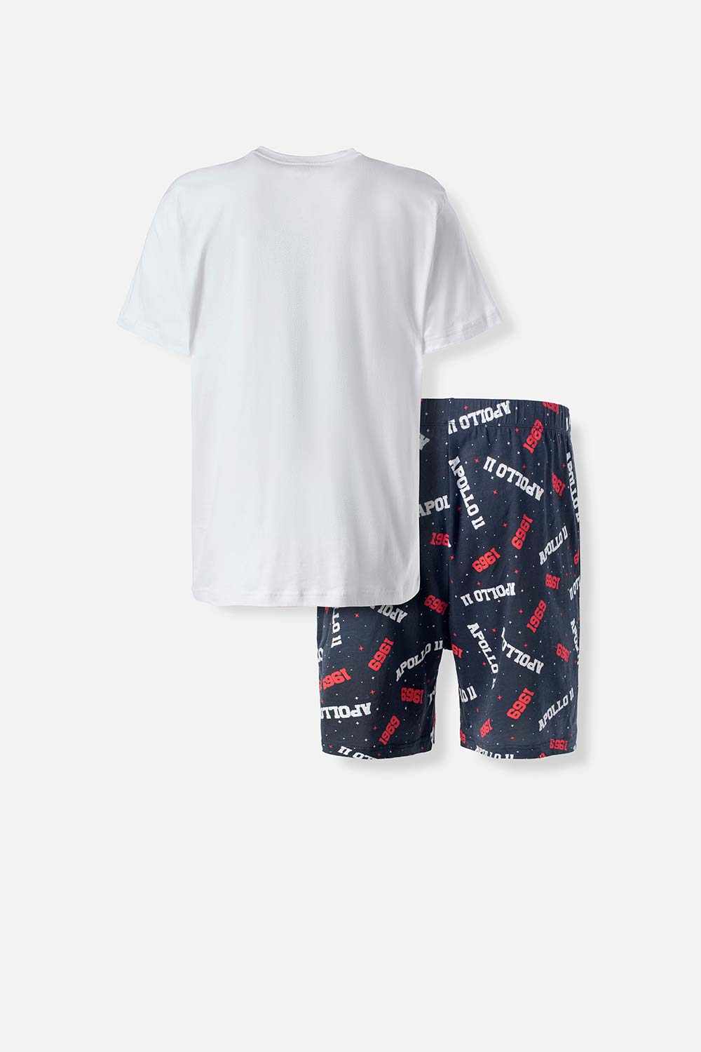 PIJAMA DE NASA CON PANTALÓN CORTO PARA HOMBRE