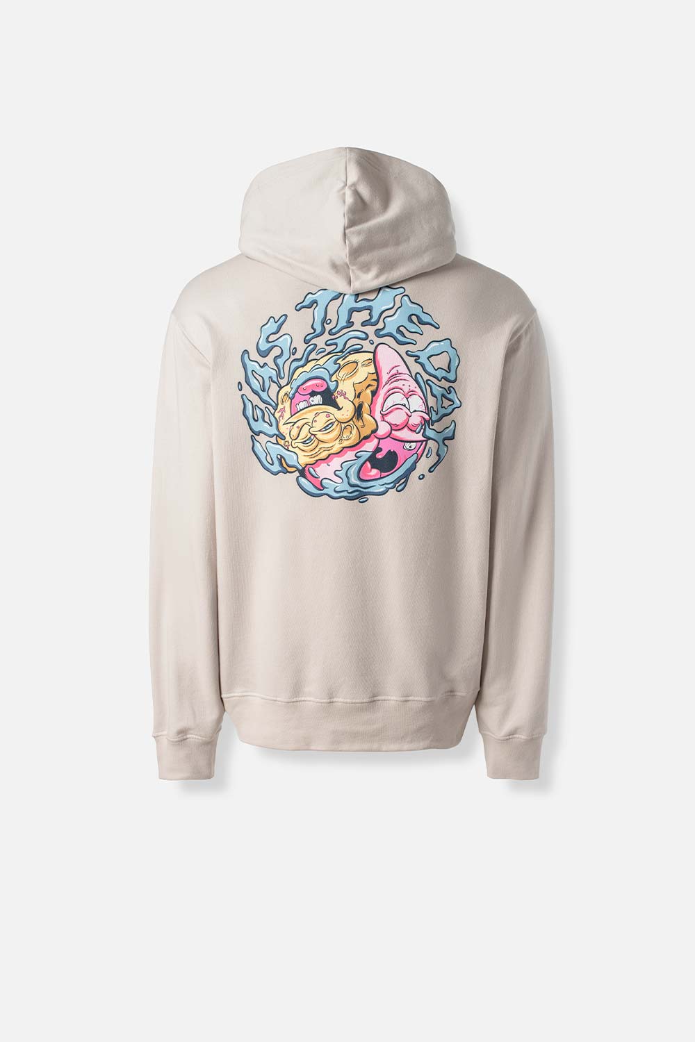 BUZO DE BOB ESPONJA CON CAPUCHA PARA HOMBRE