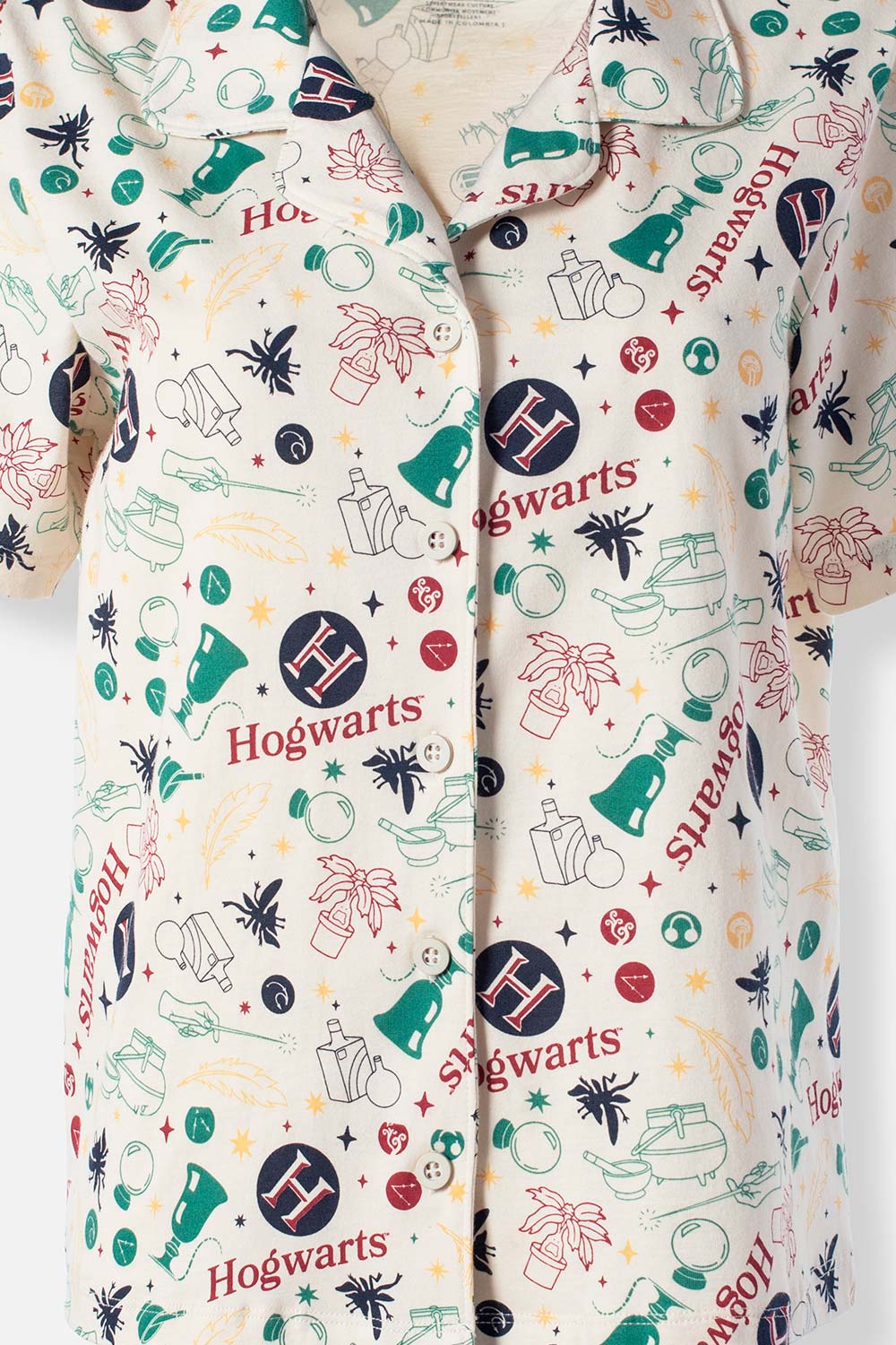 PIJAMA DE HARRY POTTER CON PANTALÓN LARGO PARA MUJER