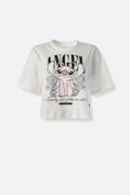 CAMISETA DE LILO & STITCH BOXY FIT PARA MUJER