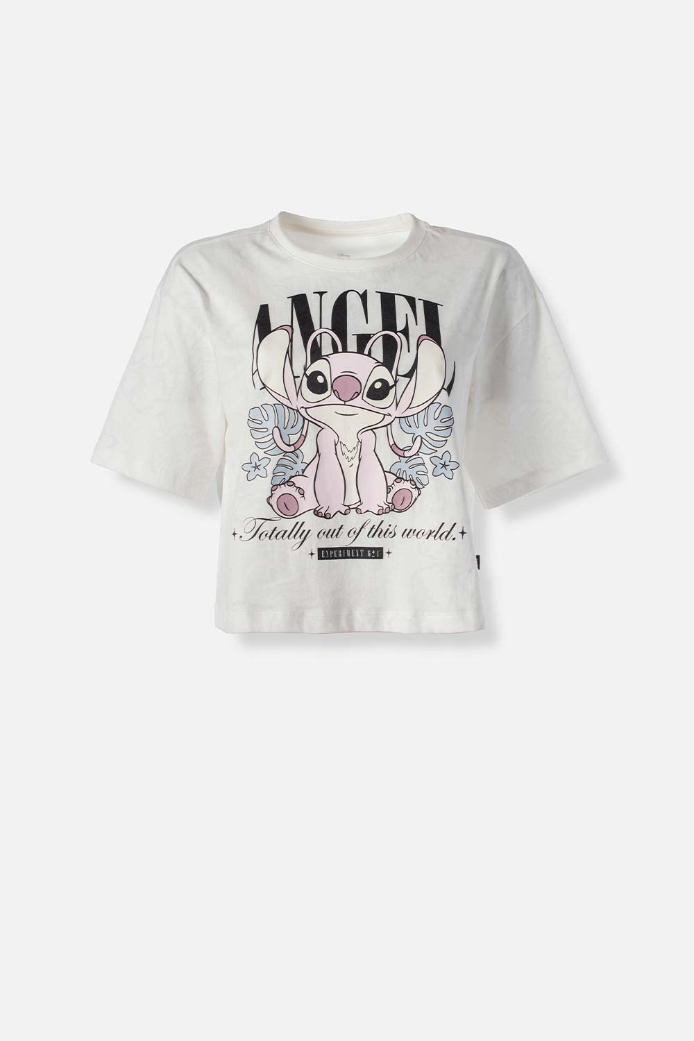 CAMISETA DE LILO & STITCH BOXY FIT PARA MUJER
