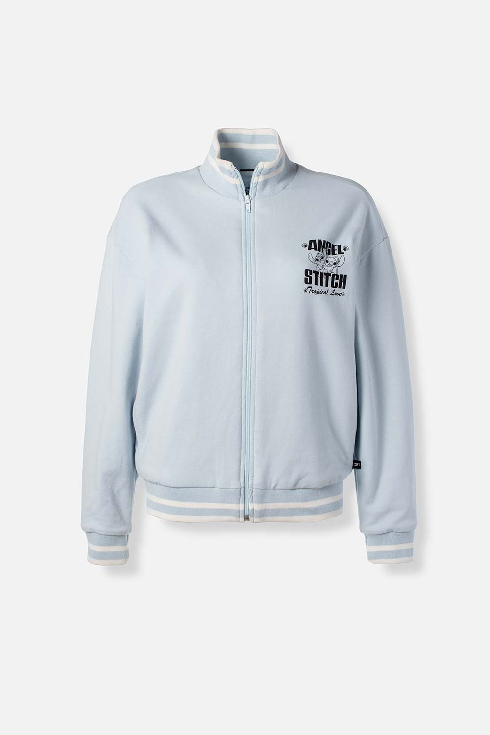 CHAQUETA DE LILO & STITCH CON CIERRE PARA MUJER