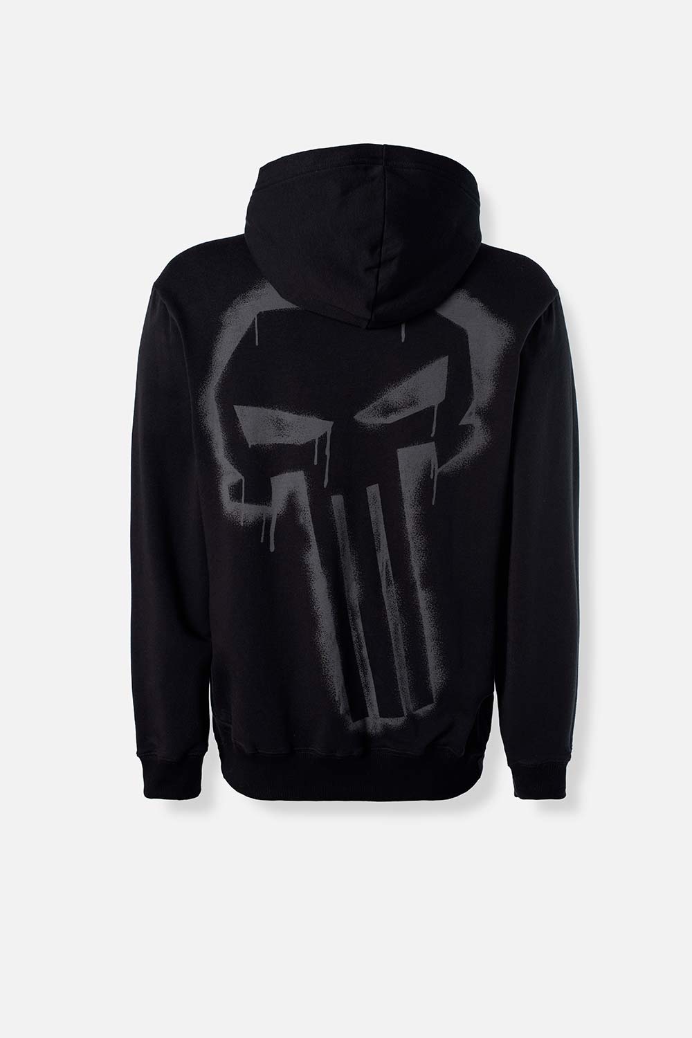BUZO DE MARVEL NEGRO CON CAPUCHA PARA HOMBRE