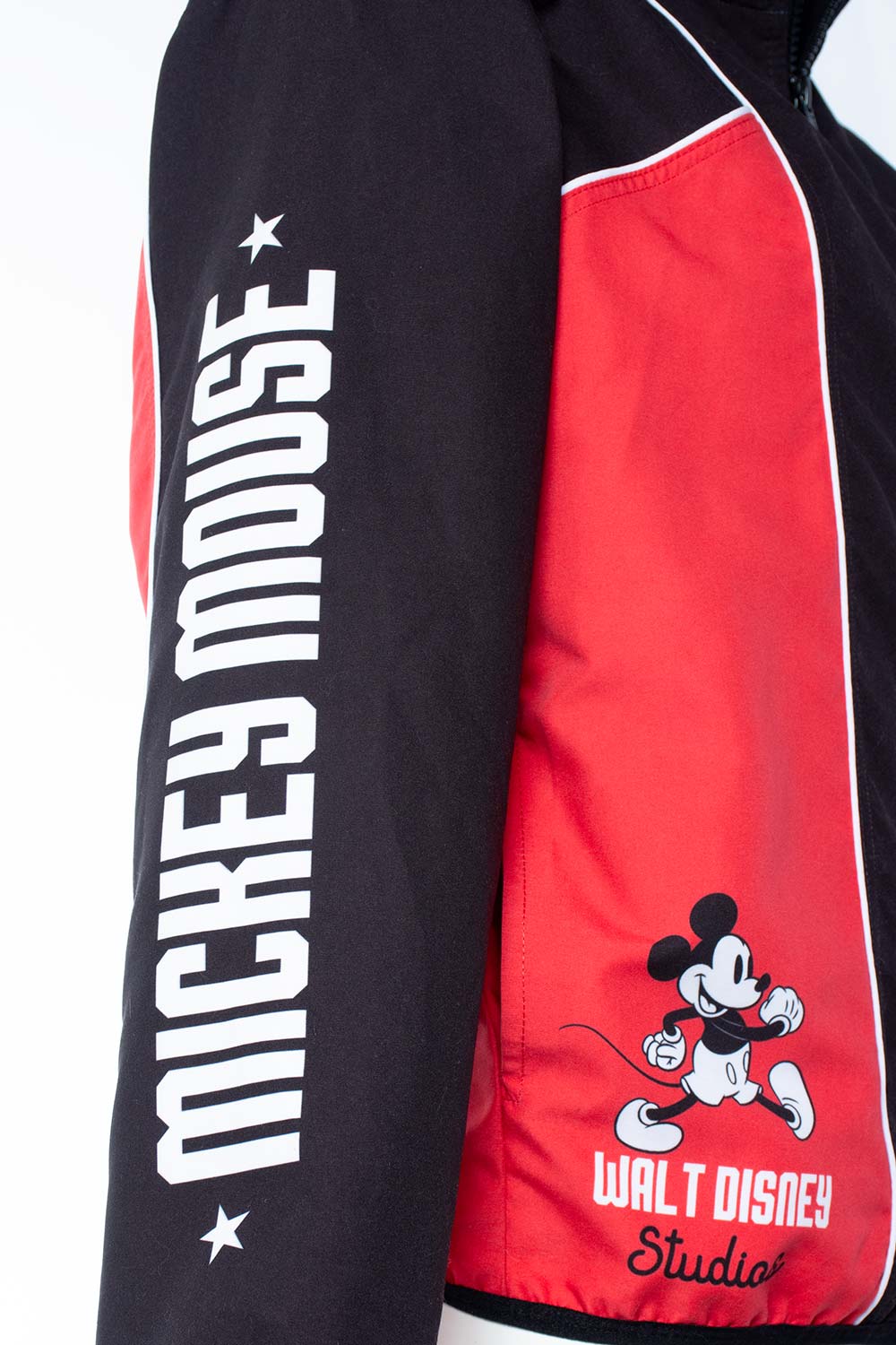 CHAQUETA DE MICKEY MOUSE CON CIERRE PARA MUJER