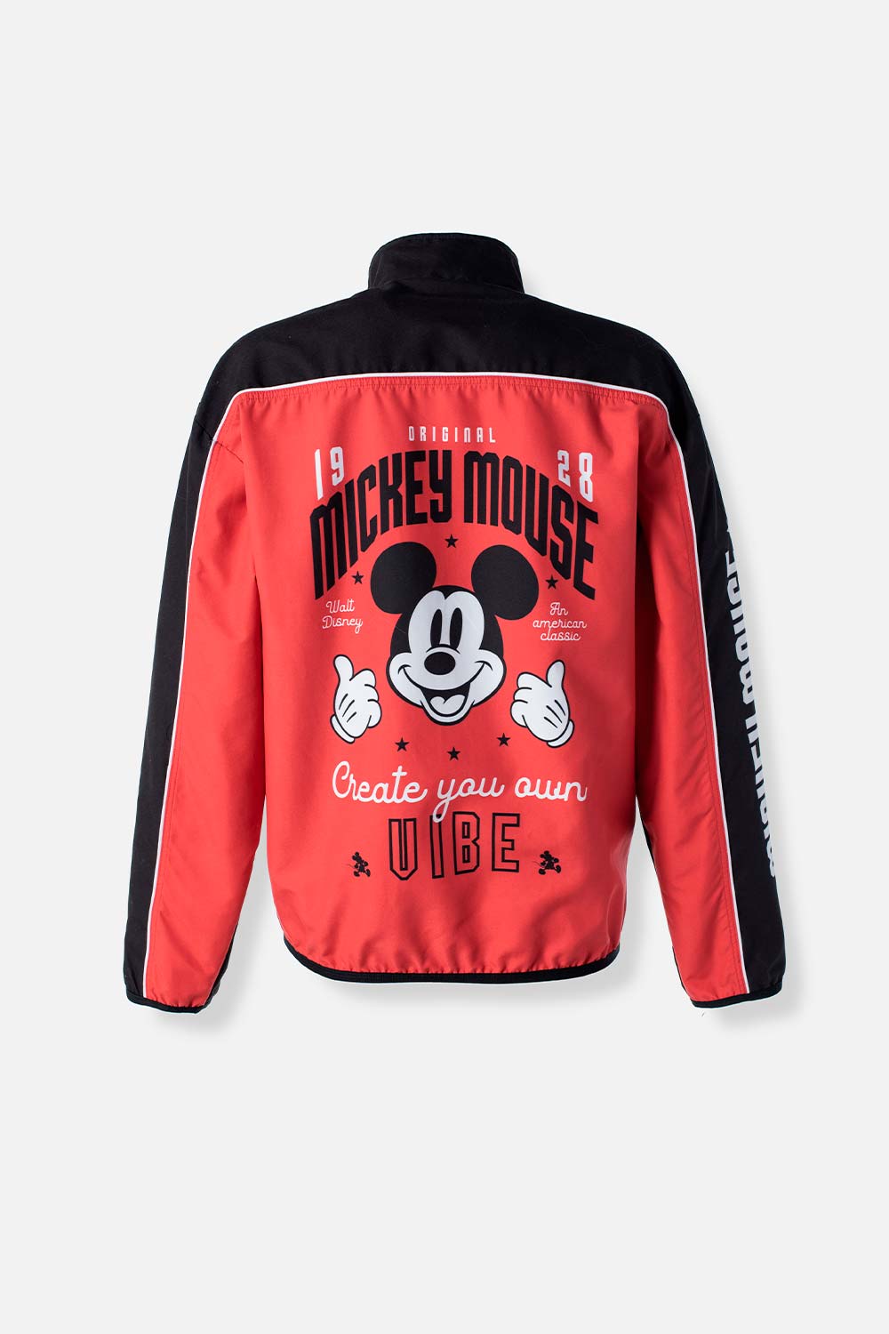 CHAQUETA DE MICKEY MOUSE CON CIERRE PARA MUJER