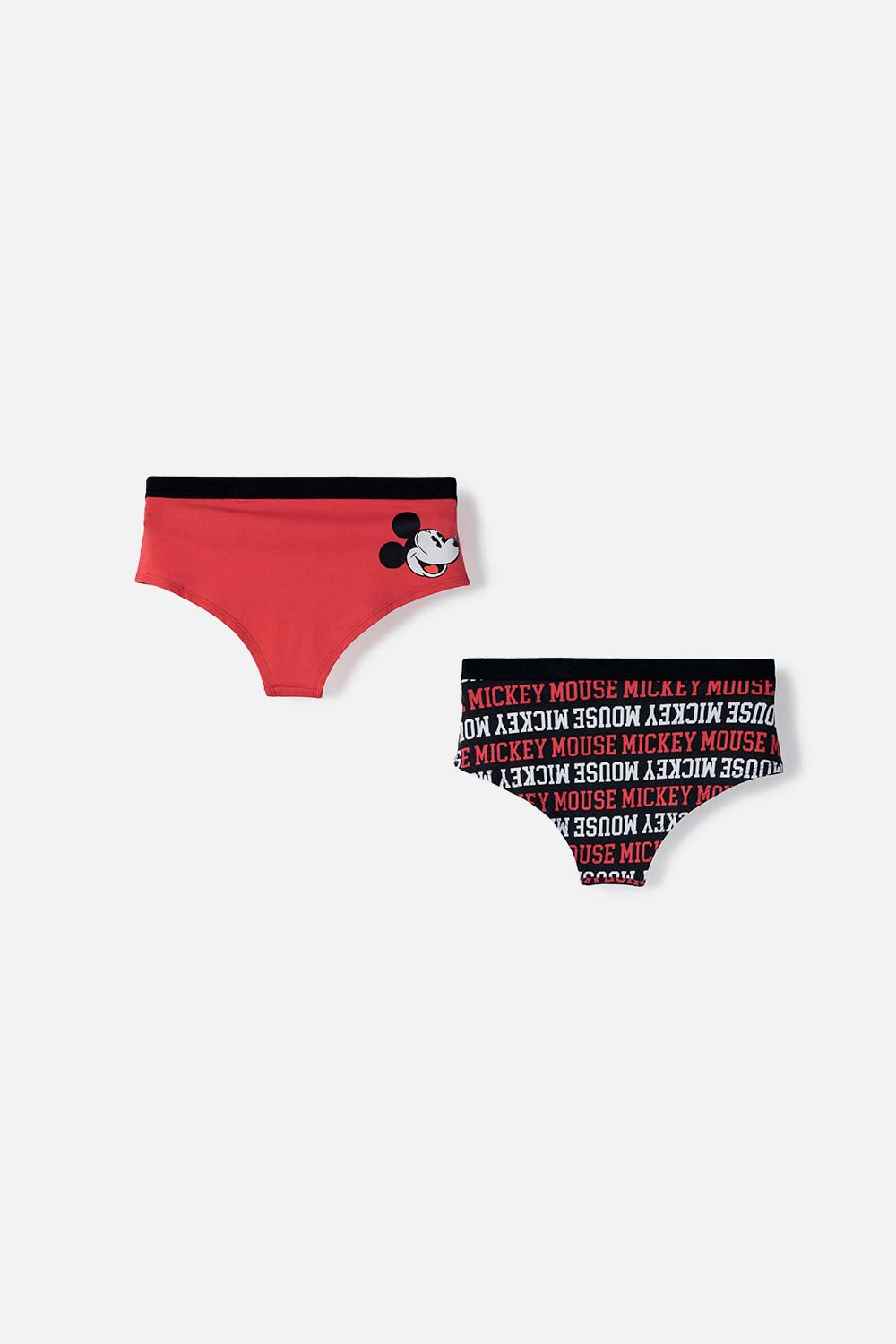 PACK X2 PANTIES DE MICKEY MOUSE PARA MUJER