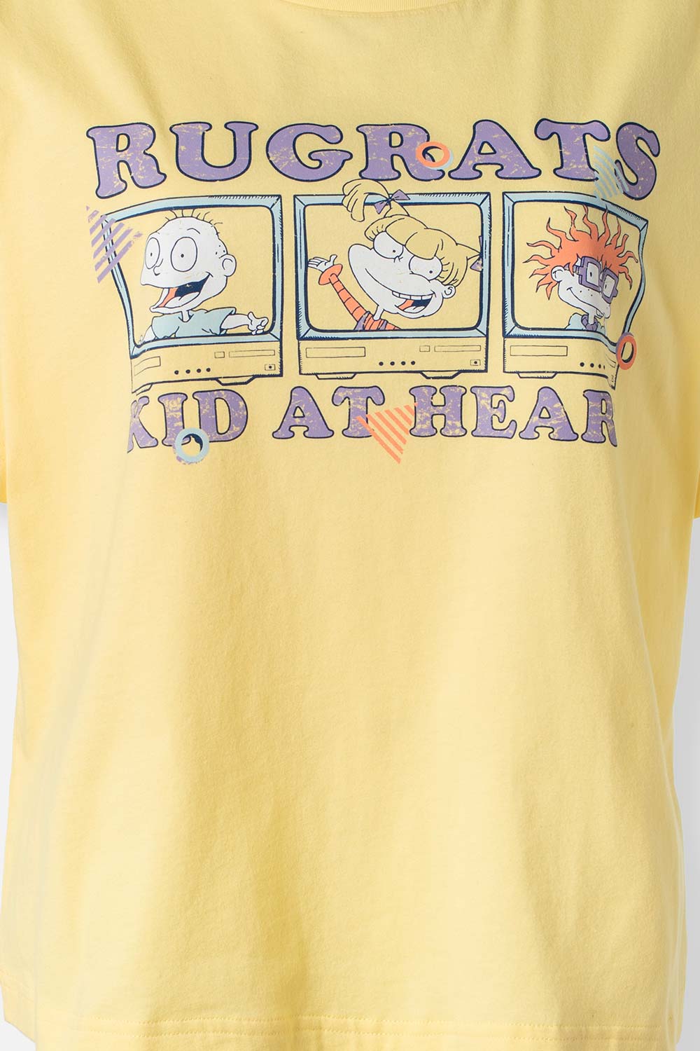 PIJAMA DE RUGRATS CON SHORT PARA MUJER
