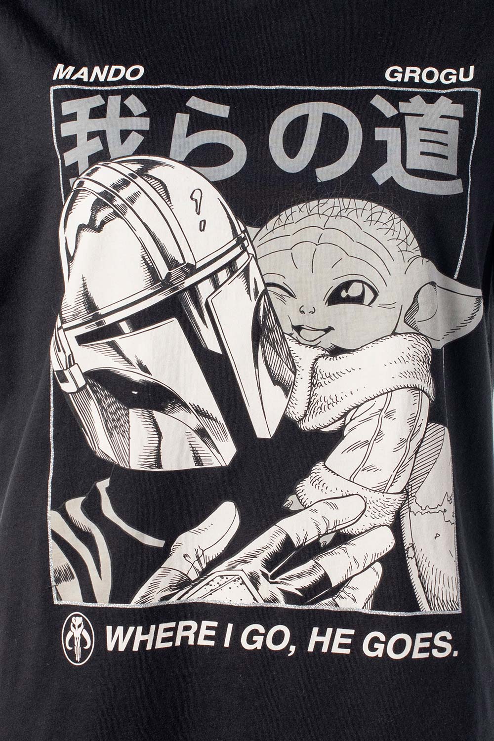 CAMISETA DE MANDALORIAN REGULAR FIT PARA MUJER